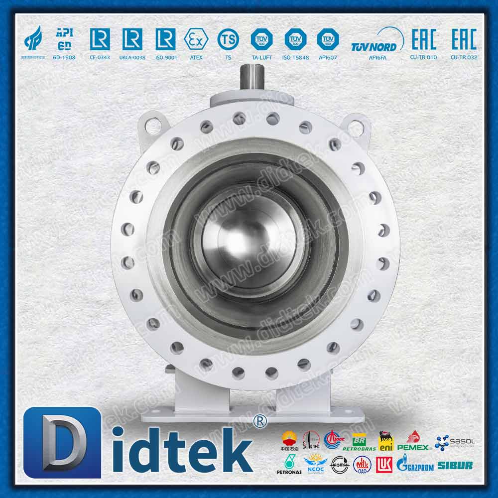 DPE * SPE DIB-1 DIB-2 Ball valve With Support Plate Structure