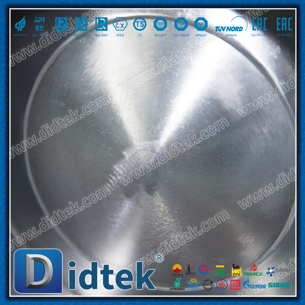 Eccentic Segment Ball Flange Connections Ball Valve