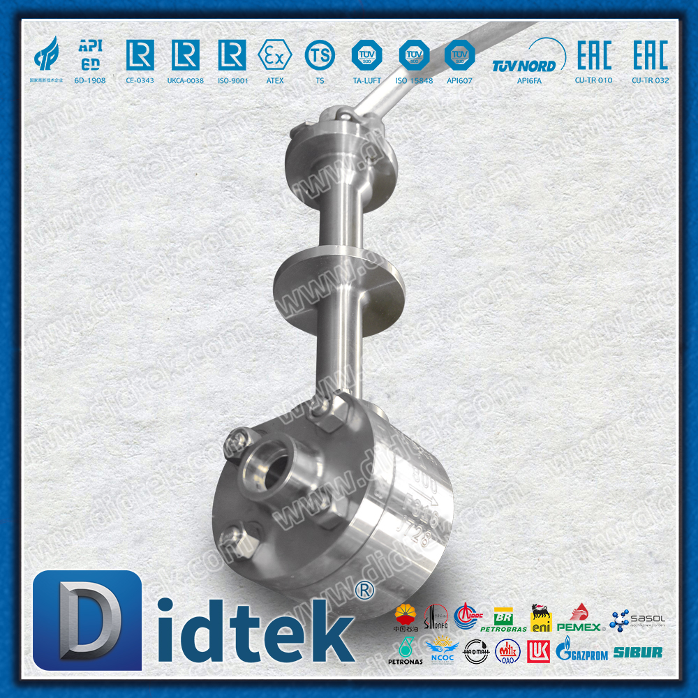 Cryogenic PCTFE Seat F316 Socket Welded Ball Valve
