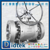  Didtek Flange Full Bore High-pressure Forged Steel A105 Trunnion Mounted Ball Valve 