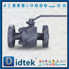 A105 1500LB High Pressure Phosphating Corrosion Protection Metal Seated Floating Ball Valve 