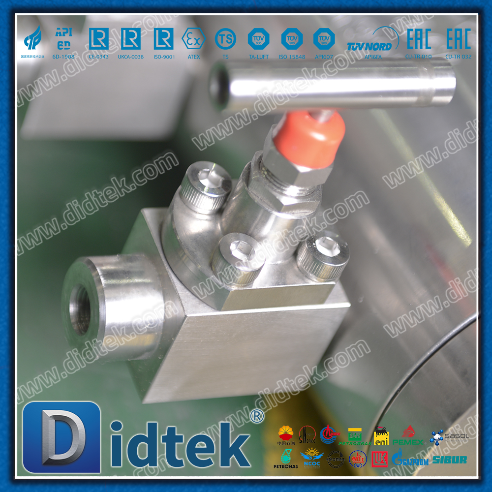 LNG Cryogenic Liquid Nitrogen Extended Stem Double Ball Ball Valve