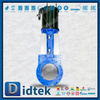 Industrial Double-acting Pneumatic Knife Gate Valve