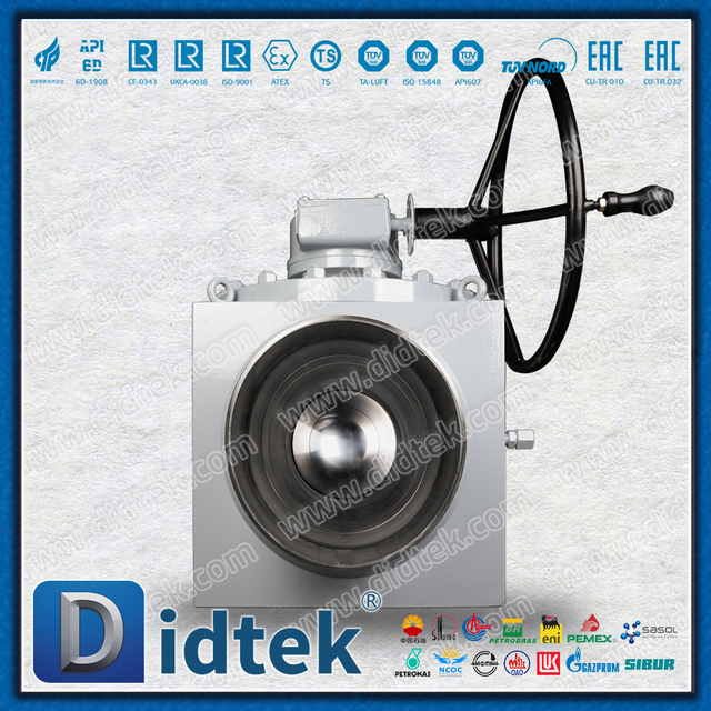 Gear Operator Free Forged LF2 Top Entry Ball Valve