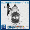 Elgiloy Spring Energized PTFE Lip Seal Trunnion Ball Valve 