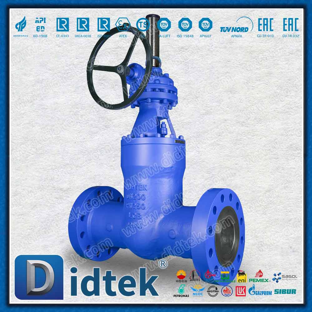 LCB Pressure Seal Gear Operator Gate Valve for Nutrient Deaerated Water