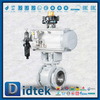 LF2 Low Temperature Carbon Steel Pneumatic Full Port Trunnion Ball Valve
