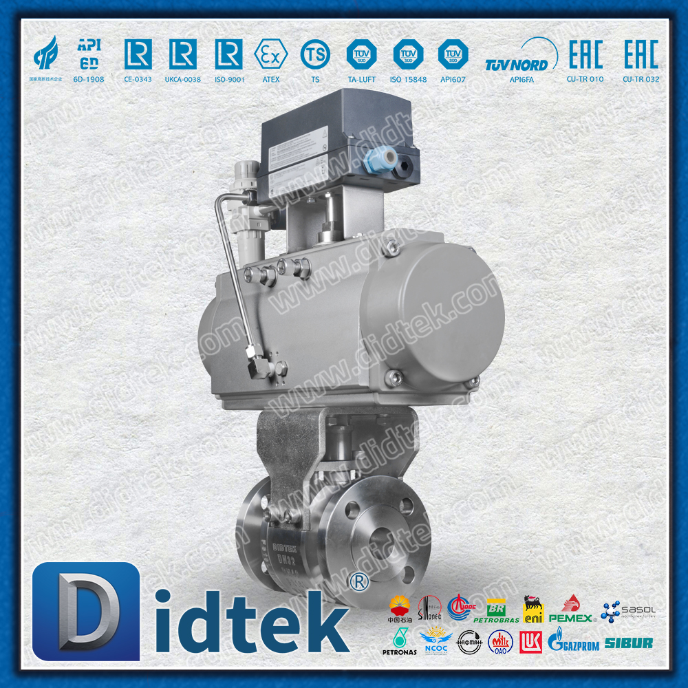 Didtek F316L Pneumatic Ball Valve