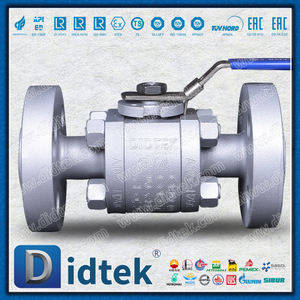 API6D A105 RTJ 1500LB High Pressure Side Entry Floating Ball Valve