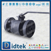 A105 1500LB High Pressure Phosphating Corrosion Protection Metal Seated Floating Ball Valve 
