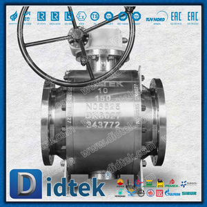 Inconel Alloy625 Lip Seal Elgiloy Trunnion Ball Valve