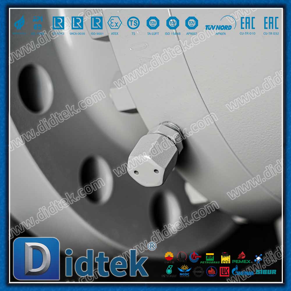 Worm Gear 600LB Forgred Steel Ball Valve