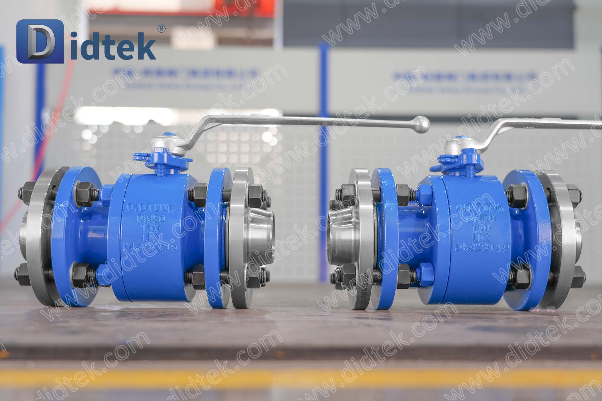 B-23 DIDTEKFFBV-Manual Full Port Floating Ball Valve with Matching Flange