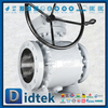 Didtek ASTM A105N Weld Overlay UNS N06625+TCC Trunnion Ball Valve 