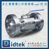 F51 Duplex Stainless Steel Class1500 High Pressure RF Forged Floating Ball Valve