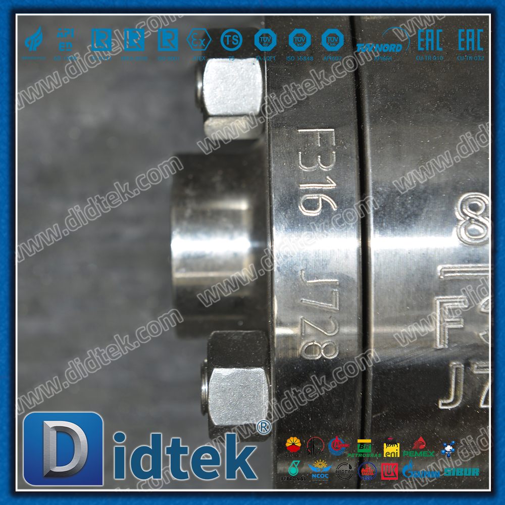 Cryogenic PCTFE Seat F316 Socket Welded Ball Valve