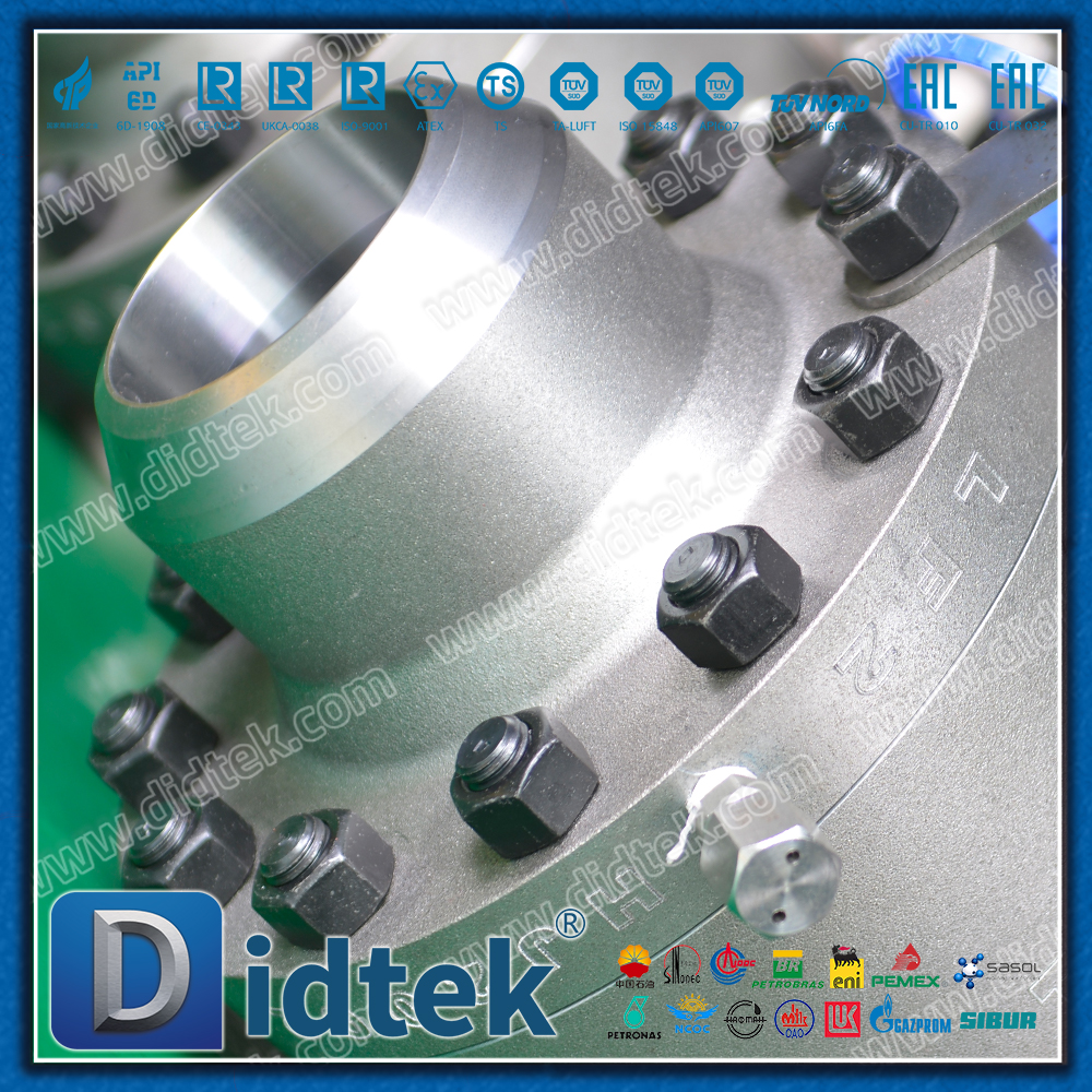 Didtek LF2 Low Temperature Resistant Butt Welding Trunnion Ball Valve