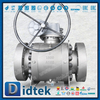  Didtek Flange Full Bore High-pressure Forged Steel A105 Trunnion Mounted Ball Valve 
