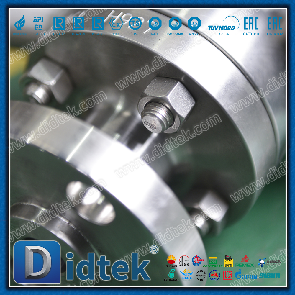 LNG Cryogenic Liquid Nitrogen Extended Stem Double Ball Ball Valve