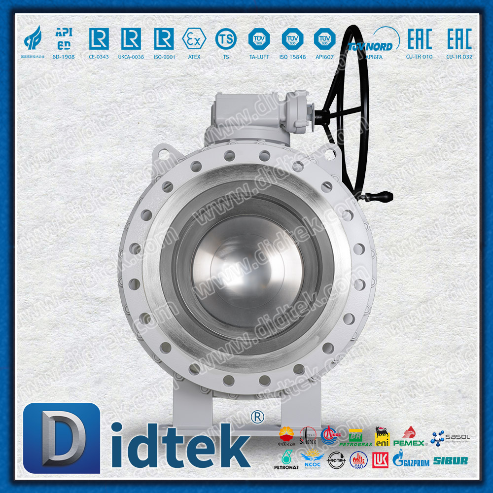 Gear Operated LF2 Top Entry Ball Valve for Industrial Use