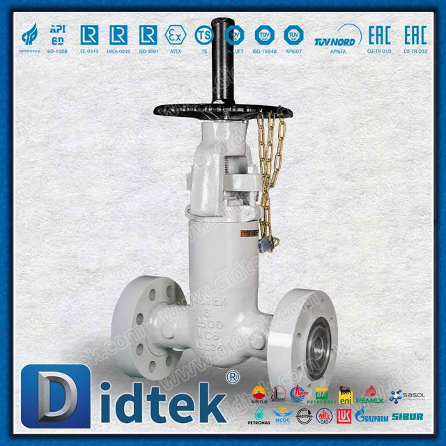 Pressure Seal 2500LB RTJ Gate Valve 