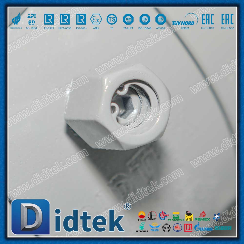 Small-bore High-pressure Three-way Handle Trunnion Ball Valve