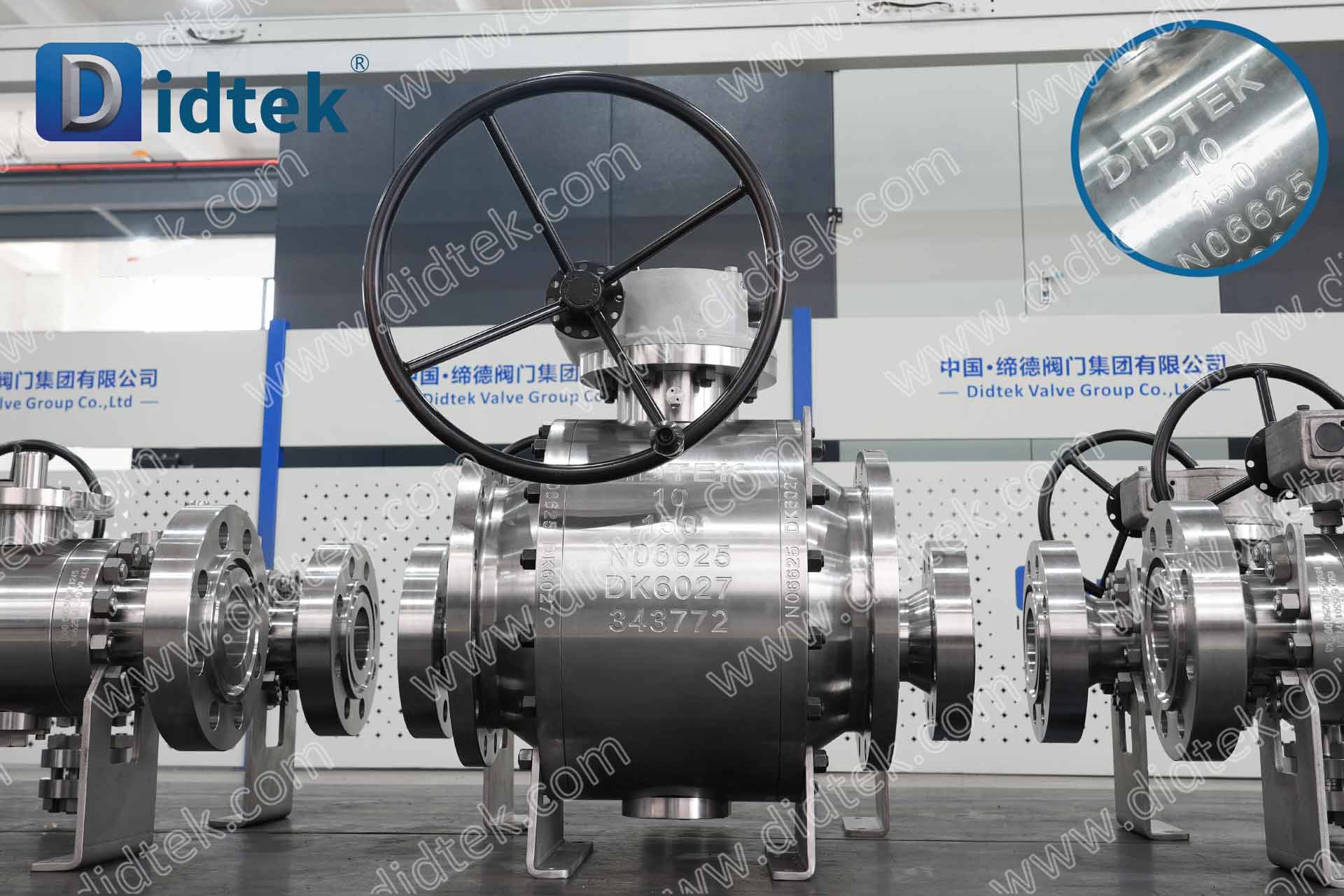 B-49 DIDTEKFTMSBV - Inconel Alloy625 Lip Seal Elgiloy Trunnion Ball Valve