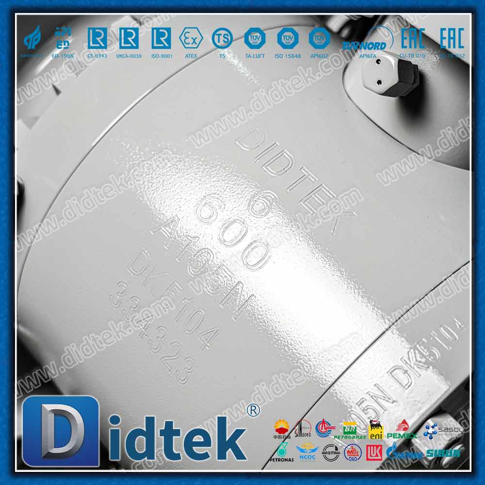 Worm Gear 600LB Forgred Steel Ball Valve