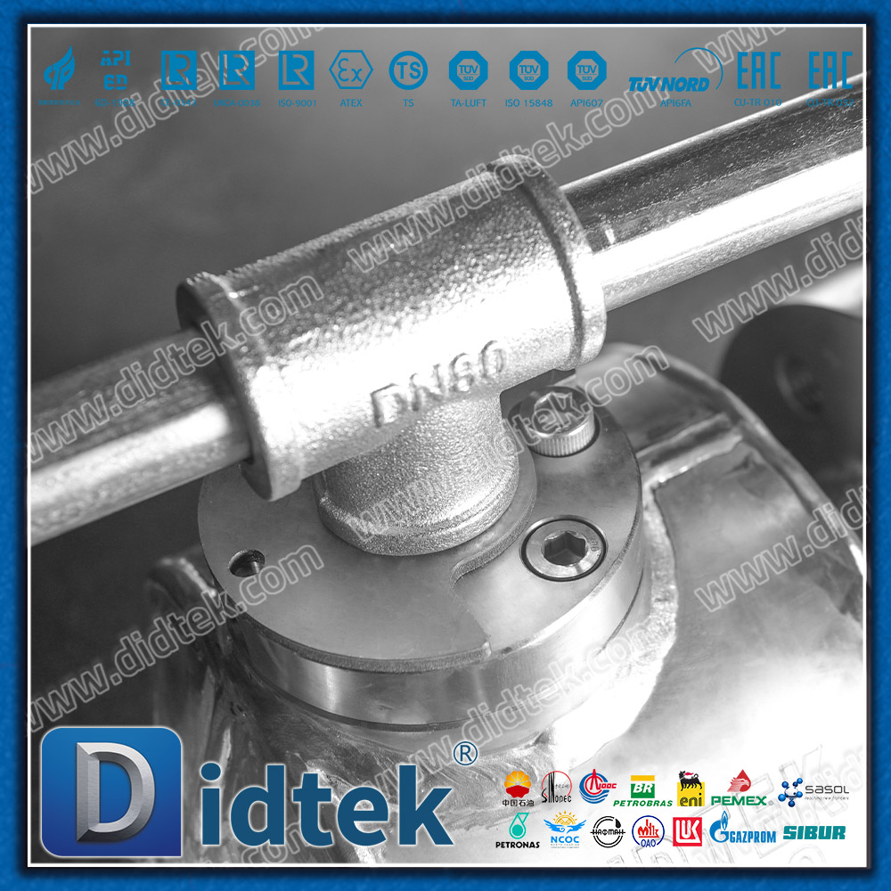 Insulation Jacket Fully Welded Ball Valve