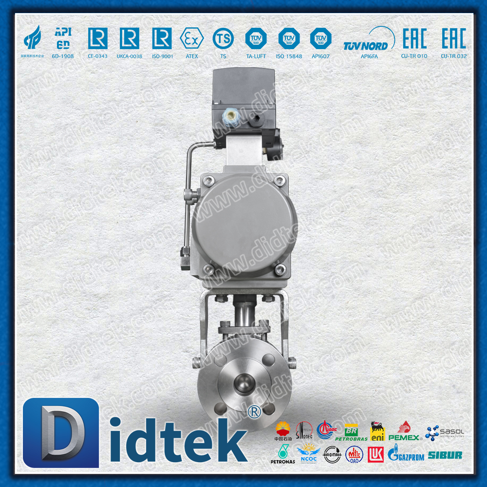 Didtek F316L Pneumatic Ball Valve