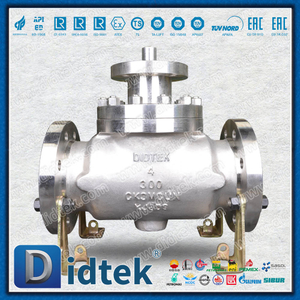 CK3MCuN Austenitic SS High Temp Anticorrosion Super Top Entry Ball Valve