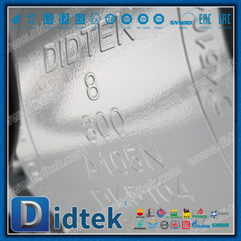 Didtek ASTM A105N Weld Overlay UNS N06625+TCC Trunnion Ball Valve 