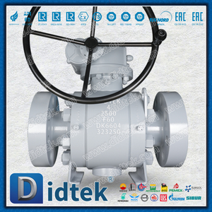 Didtek F51 Trim Metal To Metal F60 Trunnion Ball Valves Hard Seal