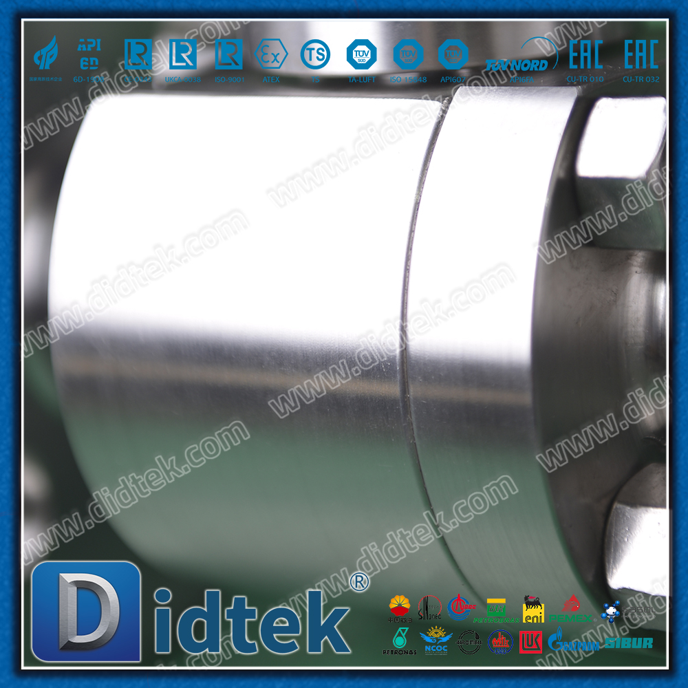 F51 Duplex Stainless Steel Class1500 High Pressure RF Forged Floating Ball Valve