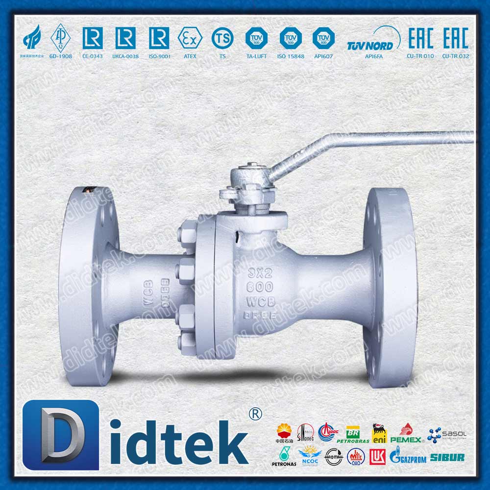 PCTFE Seat Epoxy Coated Paint Chemical Ball Valve