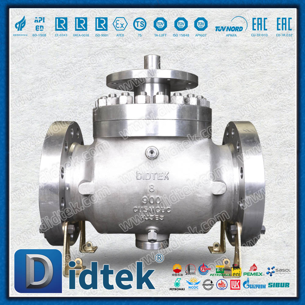 CU5MCUC Nicker Alloy High Temperature Top Entry Ball Valve