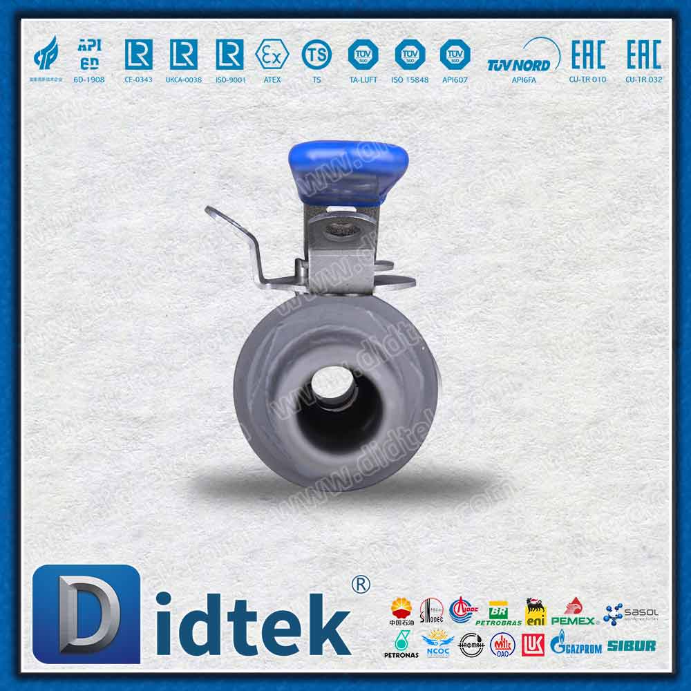 A105N 800LB Extention Connection Forged Floating Ball Valve