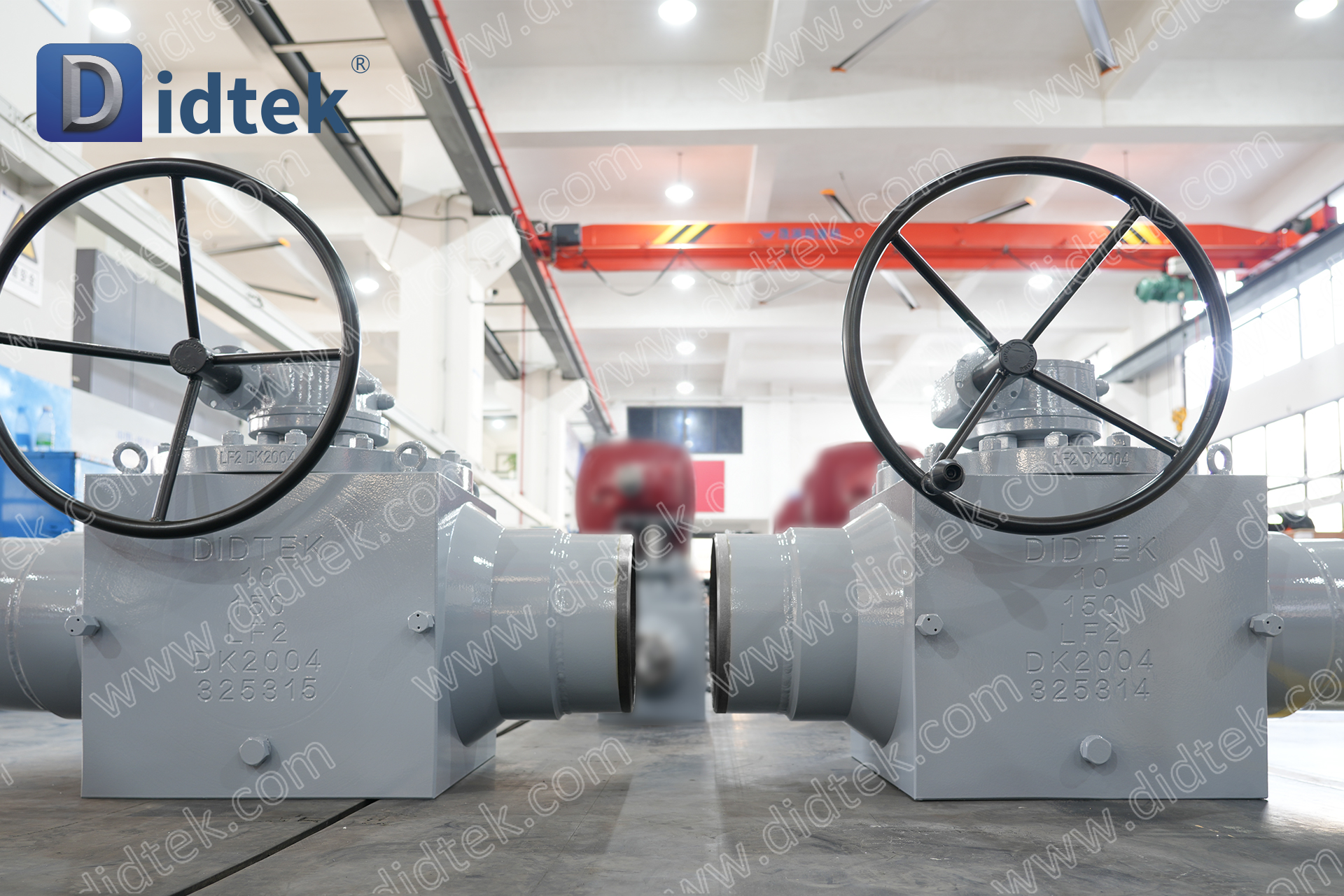 A-11-DIDTEKTEBV-Gear Operator Free Forged LF2 Top Entry Ball Valve