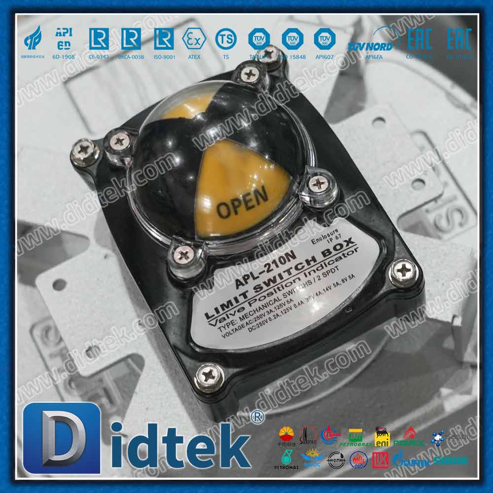 Elgiloy Spring Energized PTFE Lip Seal Trunnion Ball Valve 