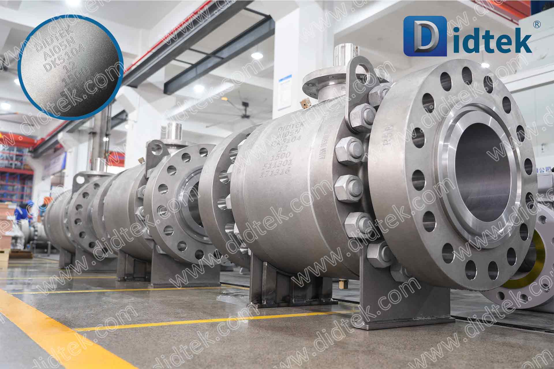 B-46 DIDTEKFTMSBV - SPE X SPE Double Block Bleed Trunnion Ball Valve