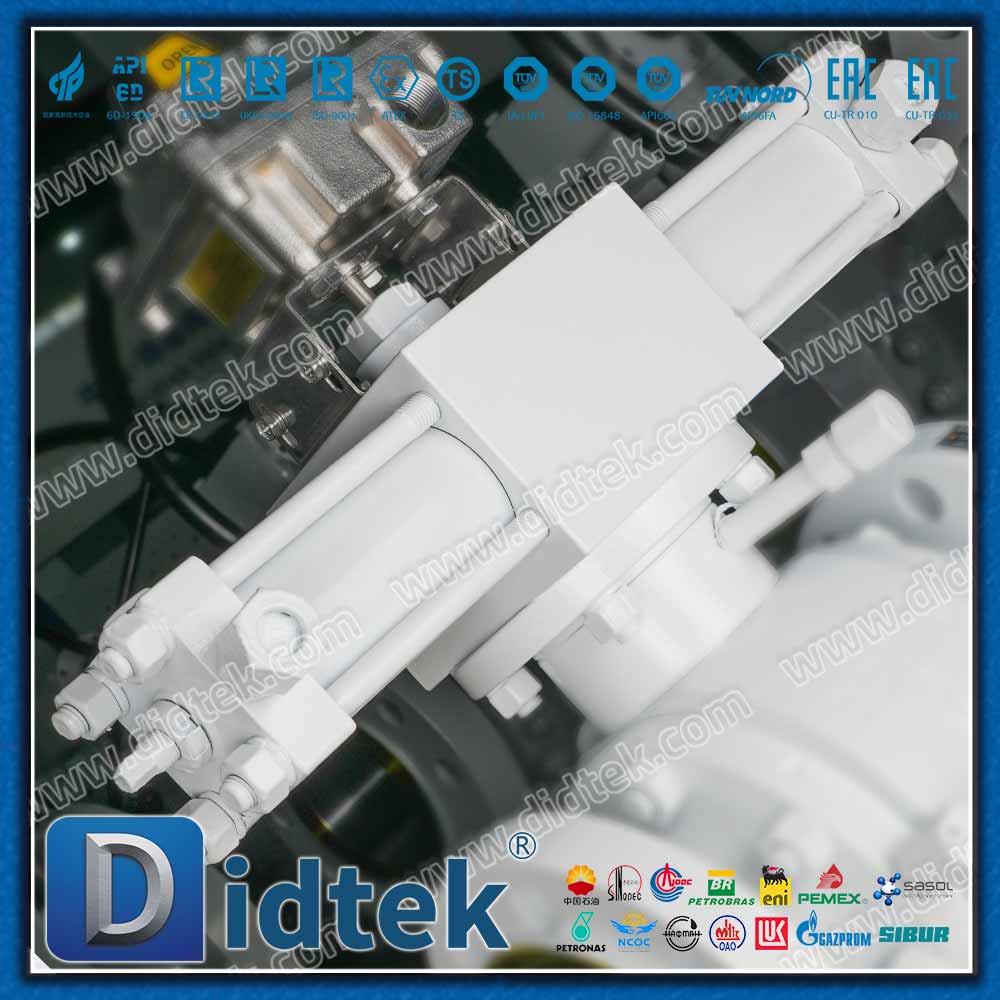 Heavy Duty Marine Pneumatic and Hydraulic Forged Steel Metal-Seated Trunnion Mounted Ball Valve