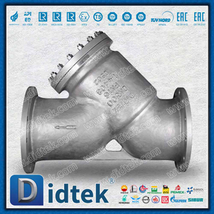 DIN EN 1.4408 Y Strainer With 80 Mesh