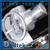 Intelligent Electric Operator CD4MCU Ball Valve With Control Box