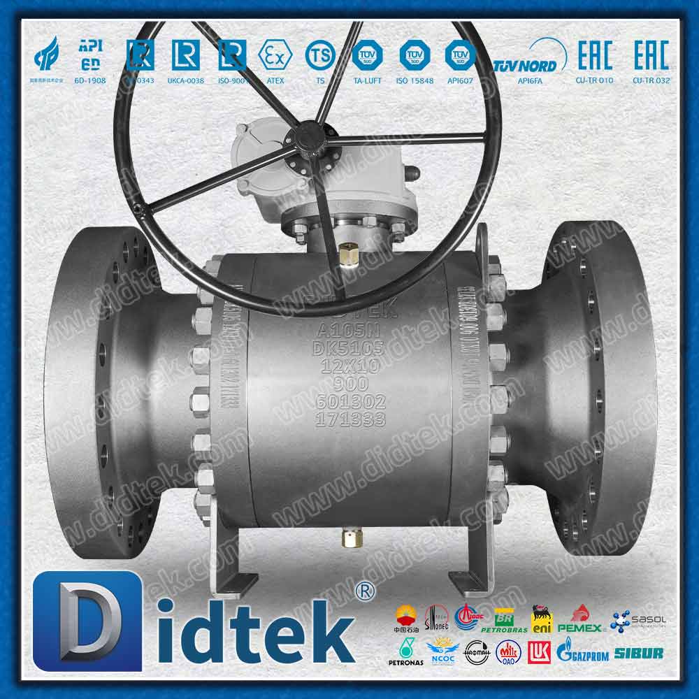 SPE ✖️ DPE Double Block Bleed Type B Trunnion Ball Valve