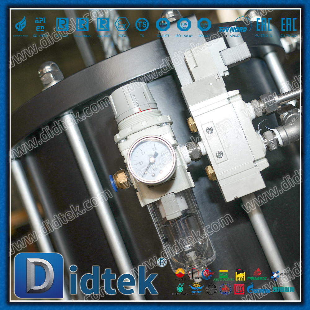 Industrial Double-acting Pneumatic Knife Gate Valve