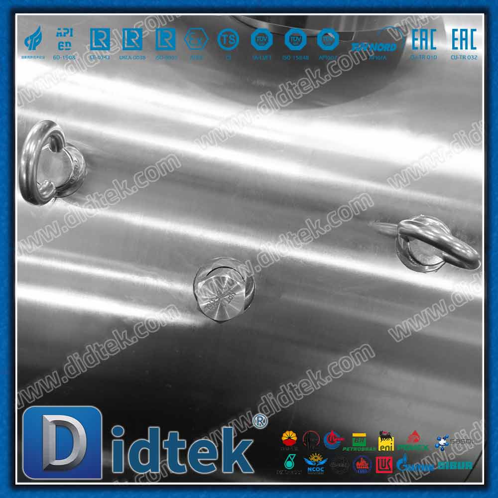 PTFE Elgiloy Marine Engineering FPSO F316 Trunnion Ball Valve