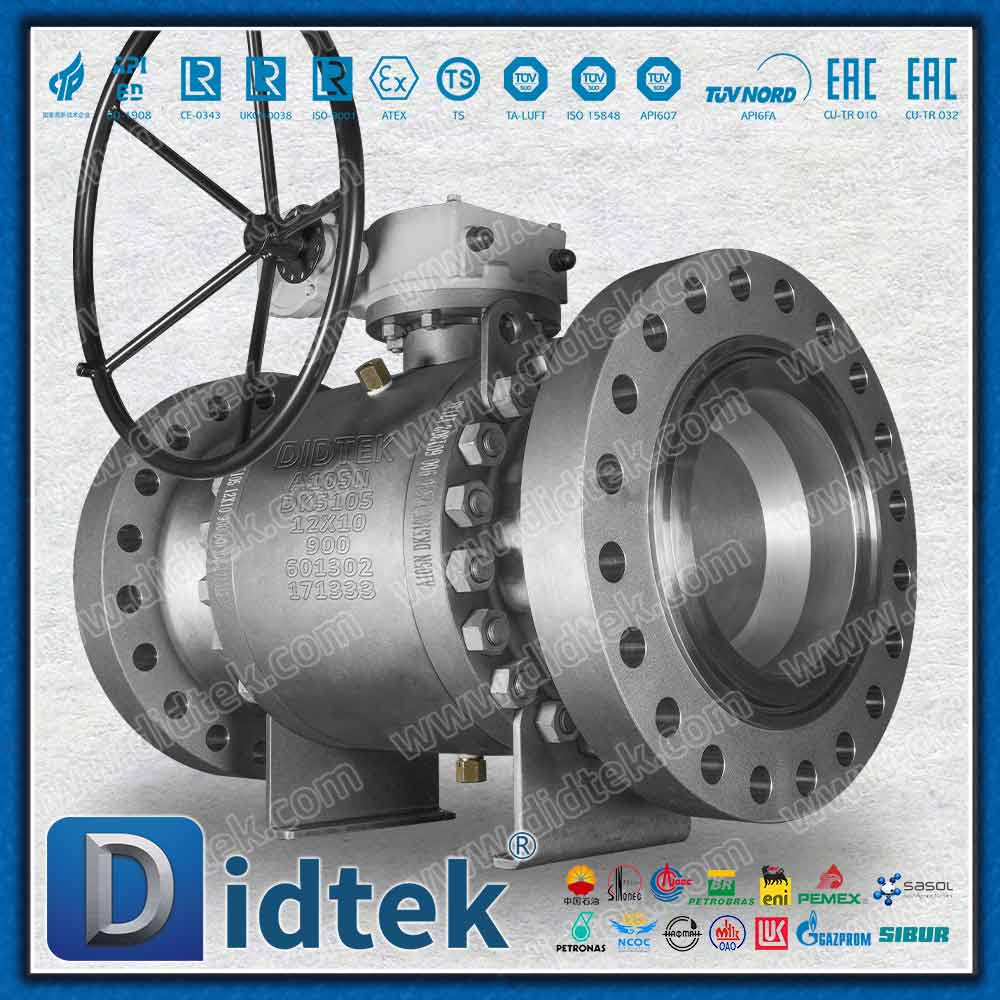 SPE ✖️ DPE Double Block Bleed Type B Trunnion Ball Valve