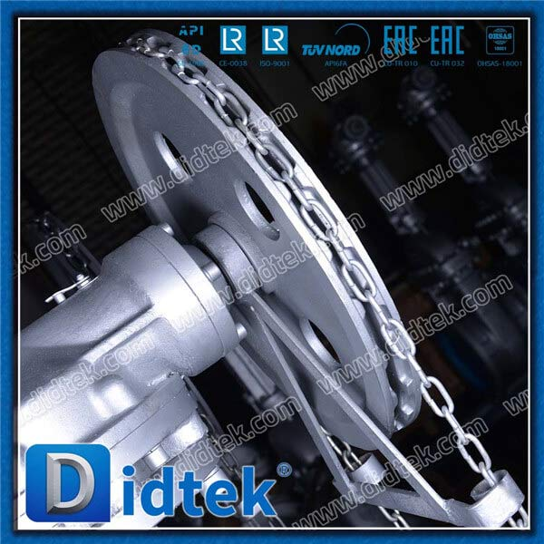Cast Steel Gate Valve With Chain Wheel Driven