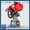 Single Acting Pneumatic Ball Valve For Demineralized Water