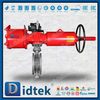 Single Acting Pneumatic Triple Offset Butterfly Valve with TISSIN Positioner